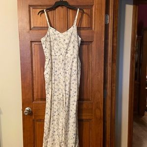 NWOT Old Navy Linen Blend Floral Jumpsuit